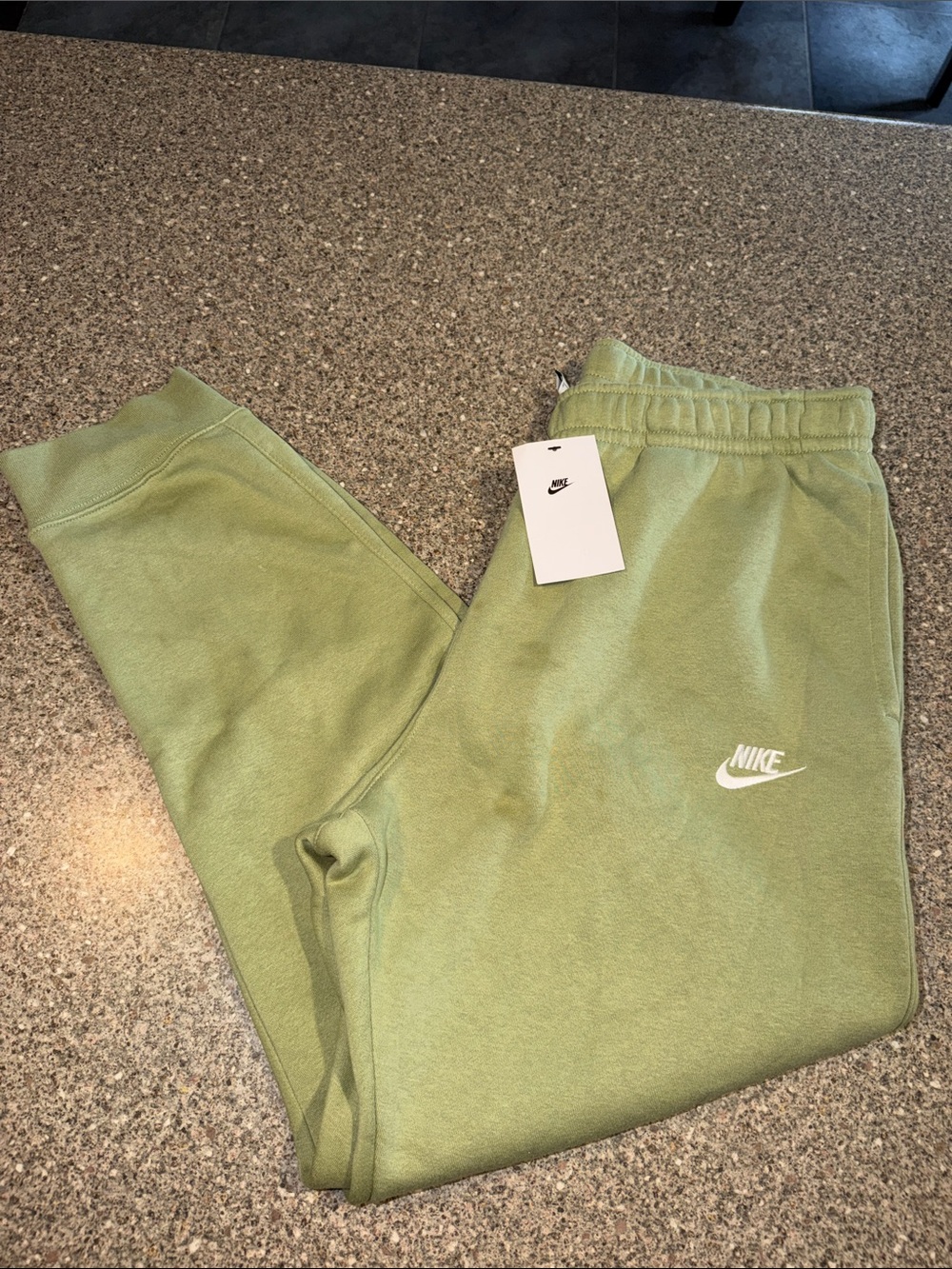 Nike Green Fleece Joggers Sweatpants